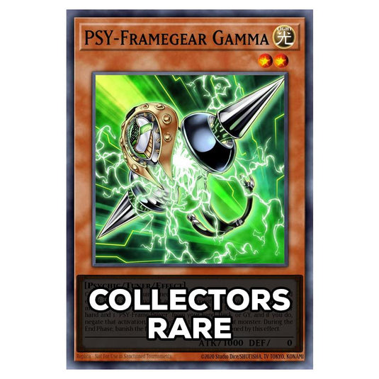 PSY-Framegear Gamma RA05-EN006 card from the Yu-Gi-Oh! set Rarity Collection 5