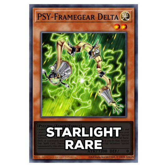 PSY-Framegear Delta RA05-EN007 card from the Yu-Gi-Oh! set Rarity Collection 5