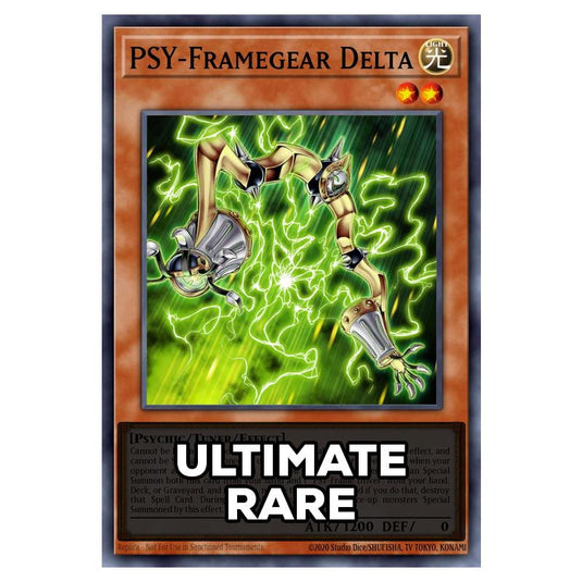 PSY-Framegear Delta RA05-EN007 card from the Yu-Gi-Oh! set Rarity Collection 5