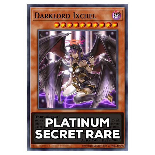 Darklord Ixchel RA05-EN010 card from the Yu-Gi-Oh! set Rarity Collection 5