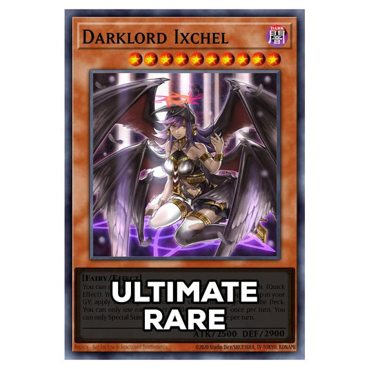 Darklord Ixchel RA05-EN010 card from the Yu-Gi-Oh! set Rarity Collection 5