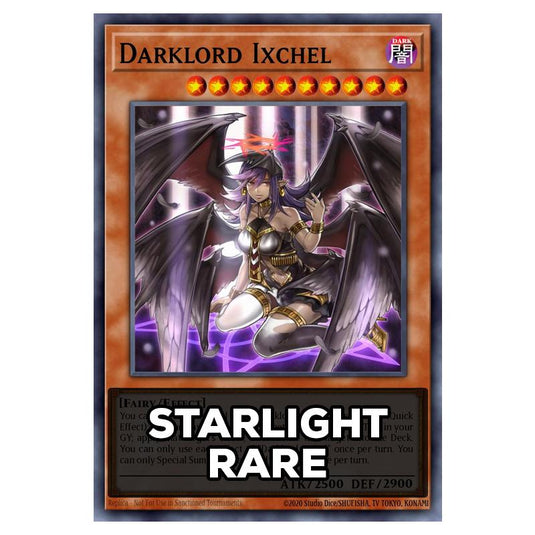 Darklord Ixchel RA05-EN010 card from the Yu-Gi-Oh! set Rarity Collection 5