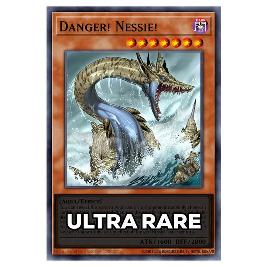 Danger! Nessie! RA05-EN012 card from the Yu-Gi-Oh! set Rarity Collection 5