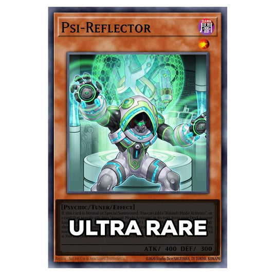 Psi-Reflector RA05-EN013 card from the Yu-Gi-Oh! set Rarity Collection 5