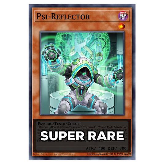 Psi-Reflector RA05-EN013 card from the Yu-Gi-Oh! set Rarity Collection 5