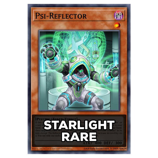 Psi-Reflector RA05-EN013 card from the Yu-Gi-Oh! set Rarity Collection 5