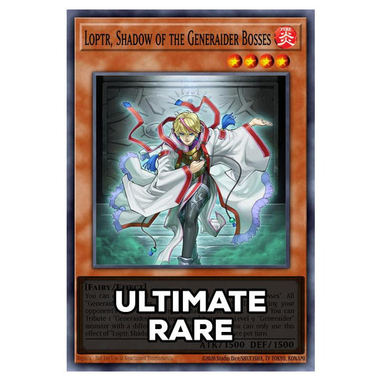 Loptr, Shadow of the Generaider Bosses RA05-EN016 card from the Yu-Gi-Oh! set Rarity Collection 5