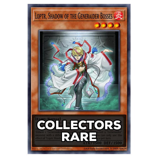 Loptr, Shadow of the Generaider Bosses RA05-EN016 card from the Yu-Gi-Oh! set Rarity Collection 5