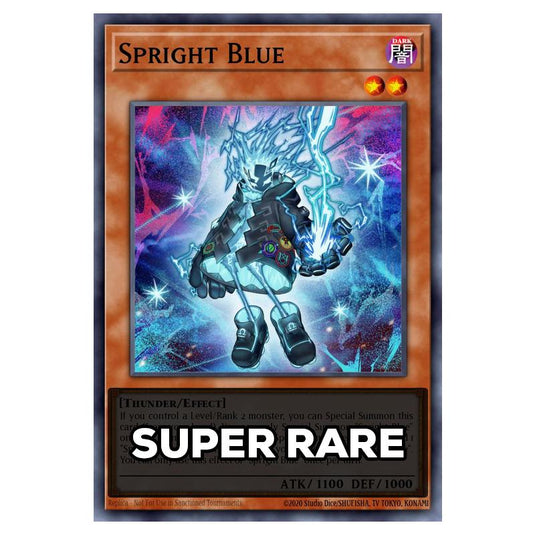 Spright Blue RA05-EN021 card from the Yu-Gi-Oh! set Rarity Collection 5