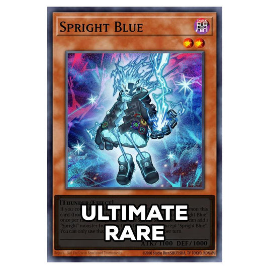 Spright Blue RA05-EN021 card from the Yu-Gi-Oh! set Rarity Collection 5