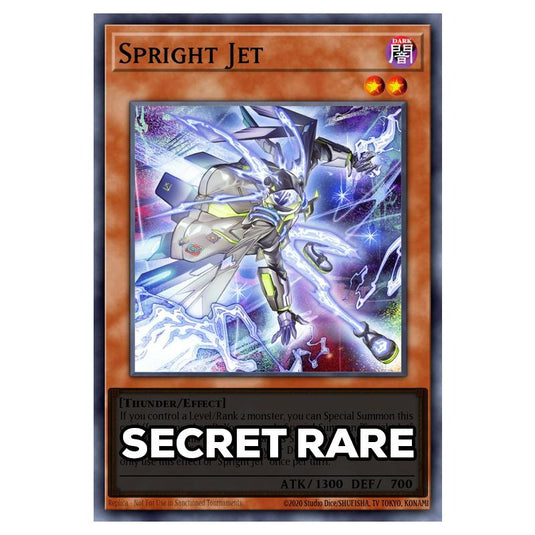 Spright Jet RA05-EN022 card from the Yu-Gi-Oh! set Rarity Collection 5