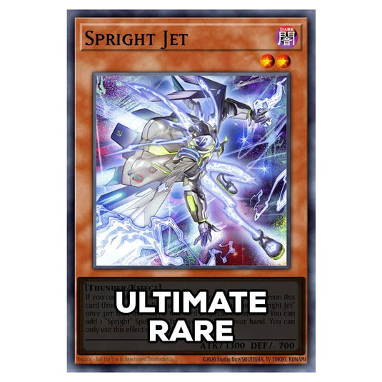 Spright Jet RA05-EN022 card from the Yu-Gi-Oh! set Rarity Collection 5