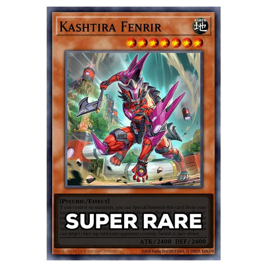 Kashtira Fenrir RA05-EN024 card from the Yu-Gi-Oh! set Rarity Collection 5