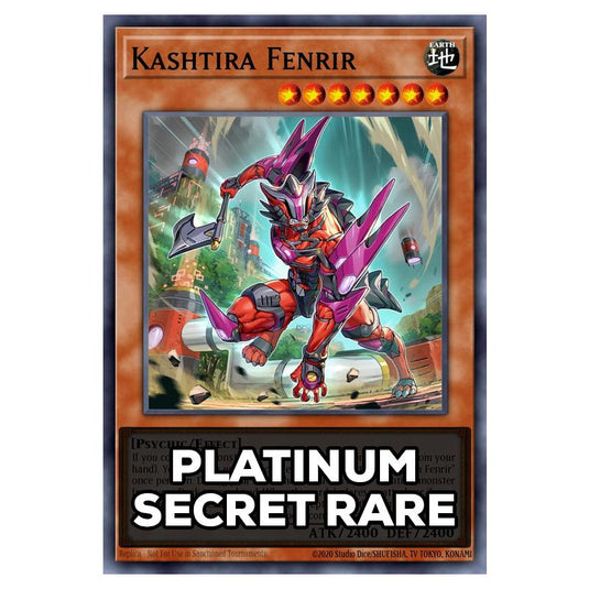 Kashtira Fenrir RA05-EN024 card from the Yu-Gi-Oh! set Rarity Collection 5