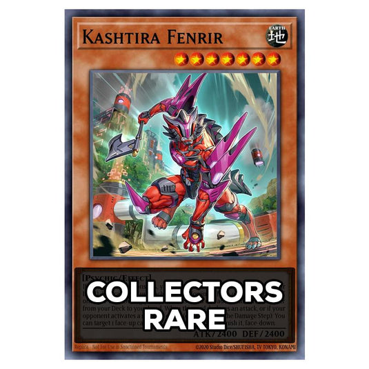 Kashtira Fenrir RA05-EN024 card from the Yu-Gi-Oh! set Rarity Collection 5