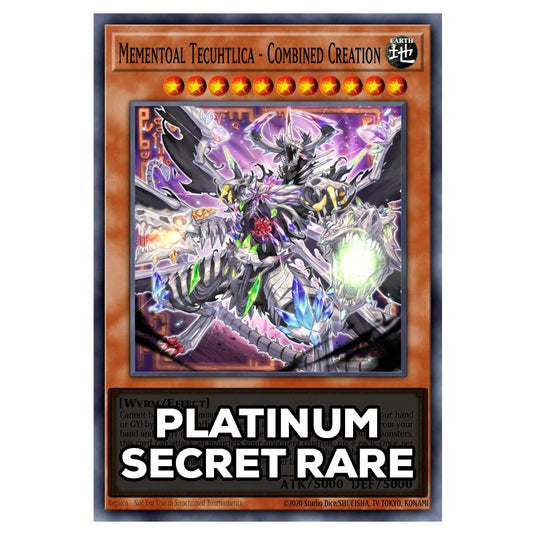 Mementoal Tecuhtlica - Combined Creation RA05-EN029 card from the Yu-Gi-Oh! set Rarity Collection 5