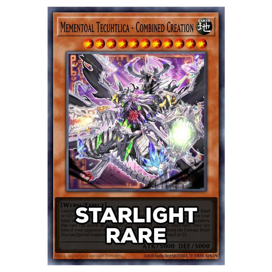 Mementoal Tecuhtlica - Combined Creation RA05-EN029 card from the Yu-Gi-Oh! set Rarity Collection 5