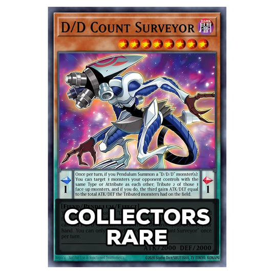 D/D Count Surveyor RA05-EN034 card from the Yu-Gi-Oh! set Rarity Collection 5