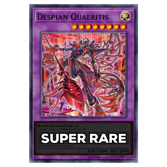 Despian Quaeritis RA05-EN036 card from the Yu-Gi-Oh! set Rarity Collection 5