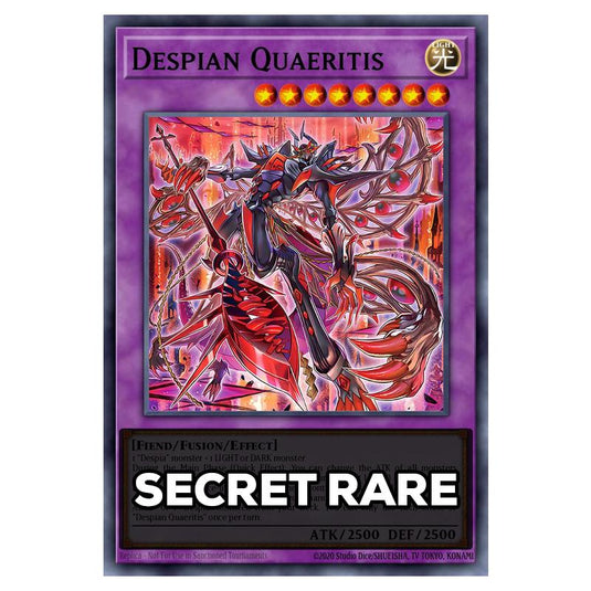 Despian Quaeritis RA05-EN036 card from the Yu-Gi-Oh! set Rarity Collection 5