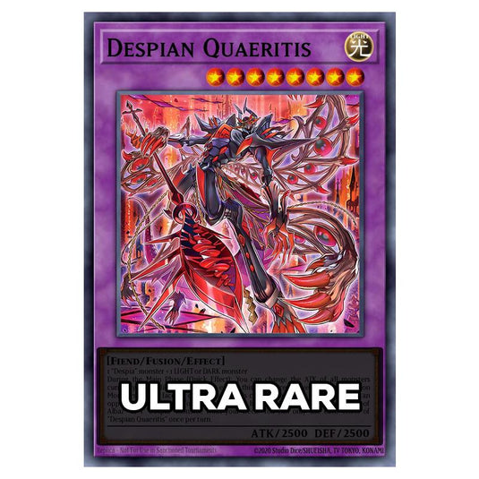 Despian Quaeritis RA05-EN036 card from the Yu-Gi-Oh! set Rarity Collection 5