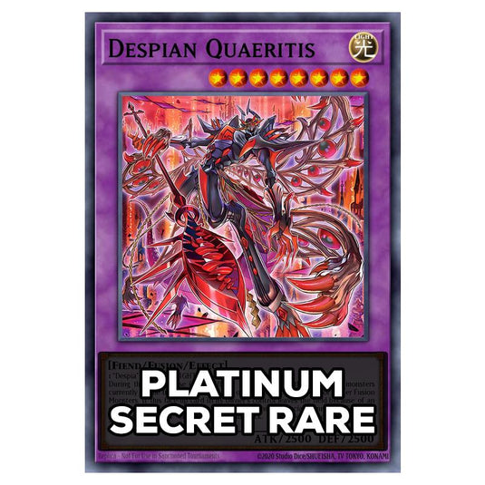 Despian Quaeritis RA05-EN036 card from the Yu-Gi-Oh! set Rarity Collection 5