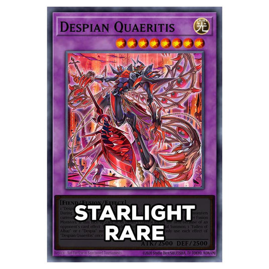 Despian Quaeritis RA05-EN036 card from the Yu-Gi-Oh! set Rarity Collection 5