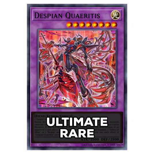 Despian Quaeritis RA05-EN036 card from the Yu-Gi-Oh! set Rarity Collection 5