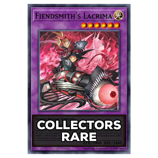 Fiendsmith's Lacrima RA05-EN038 card from the Yu-Gi-Oh! set Rarity Collection 5