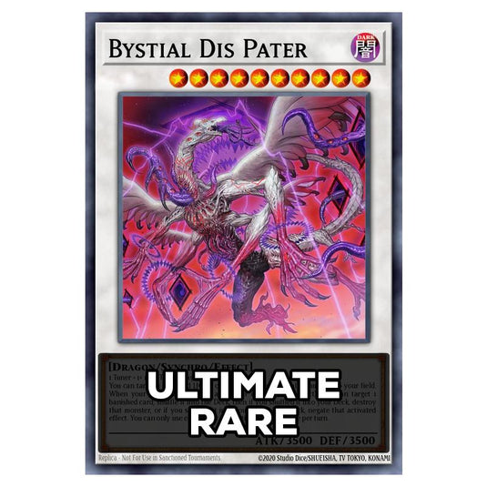 Bystial Dis Pater RA05-EN041 card from the Yu-Gi-Oh! set Rarity Collection 5