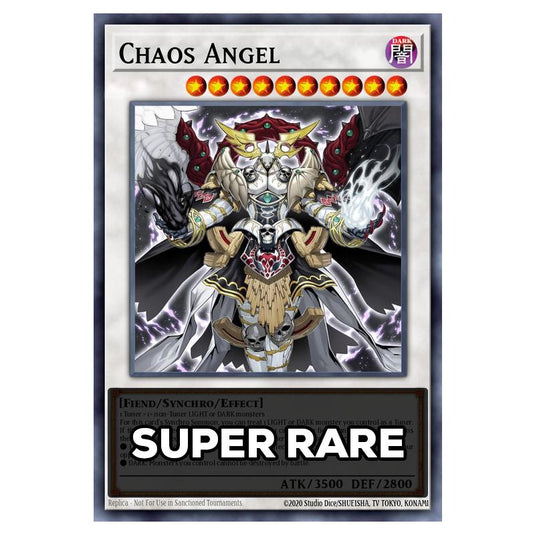 Chaos Angel RA05-EN043 card from the Yu-Gi-Oh! set Rarity Collection 5