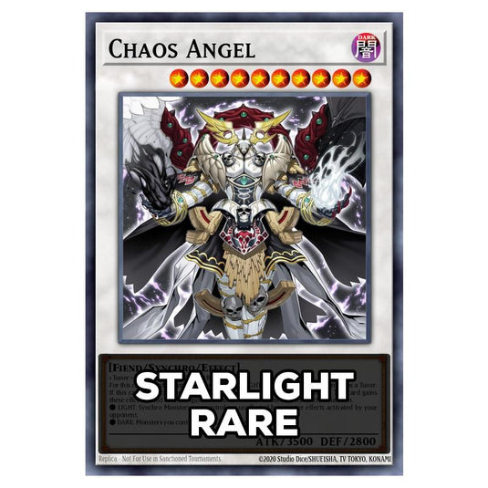 Chaos Angel RA05-EN043 card from the Yu-Gi-Oh! set Rarity Collection 5