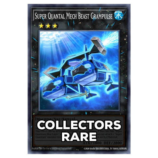 Super Quantal Mech Beast Grampulse RA05-EN048 card from the Yu-Gi-Oh! set Rarity Collection 5
