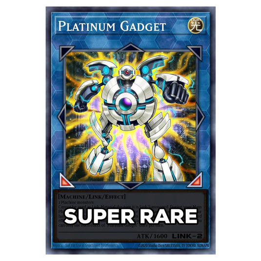Platinum Gadget RA05-EN054 card from the Yu-Gi-Oh! set Rarity Collection 5