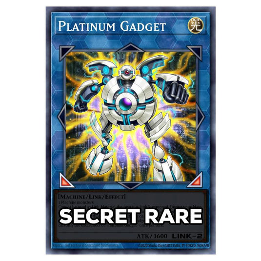 Platinum Gadget RA05-EN054 card from the Yu-Gi-Oh! set Rarity Collection 5