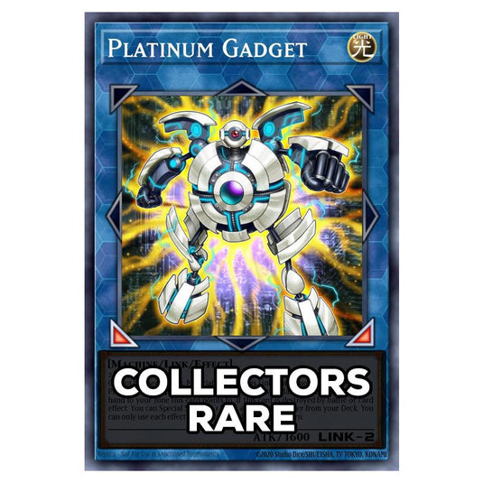 Platinum Gadget RA05-EN054 card from the Yu-Gi-Oh! set Rarity Collection 5