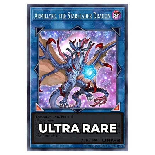 Armillyre, the Starleader Dragon RA05-EN055 card from the Yu-Gi-Oh! set Rarity Collection 5