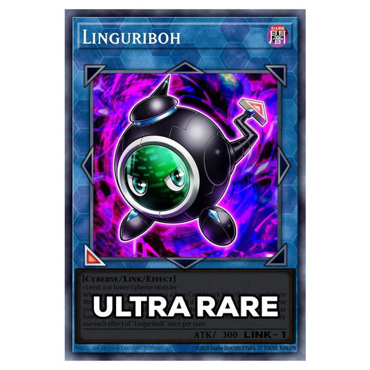Linguriboh RA05-EN056 card from the Yu-Gi-Oh! set Rarity Collection 5