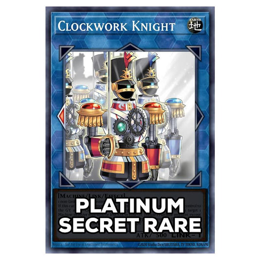 Clockwork Knight RA05-EN058 card from the Yu-Gi-Oh! set Rarity Collection 5