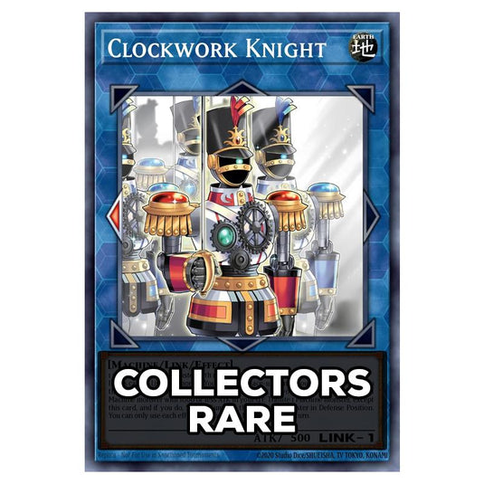 Clockwork Knight RA05-EN058 card from the Yu-Gi-Oh! set Rarity Collection 5