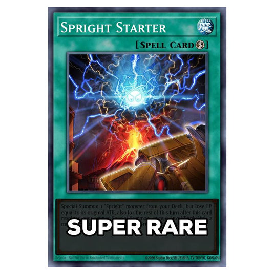 Spright Starter RA05-EN068 card from the Yu-Gi-Oh! set Rarity Collection 5
