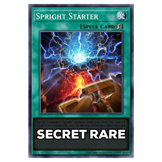 Spright Starter RA05-EN068 card from the Yu-Gi-Oh! set Rarity Collection 5