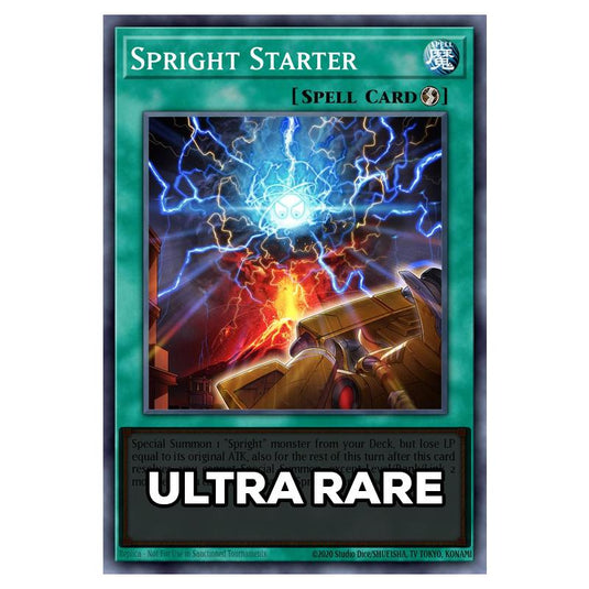 Spright Starter RA05-EN068 card from the Yu-Gi-Oh! set Rarity Collection 5