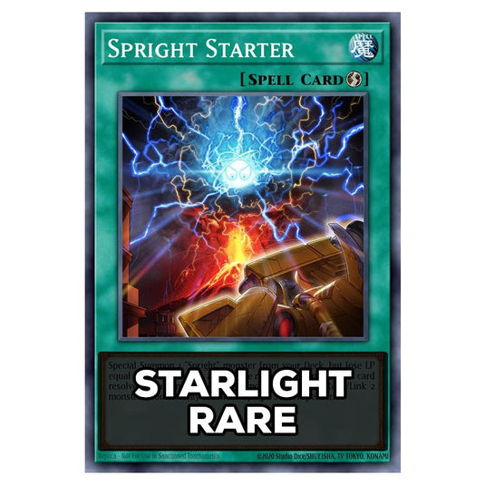 Spright Starter RA05-EN068 card from the Yu-Gi-Oh! set Rarity Collection 5
