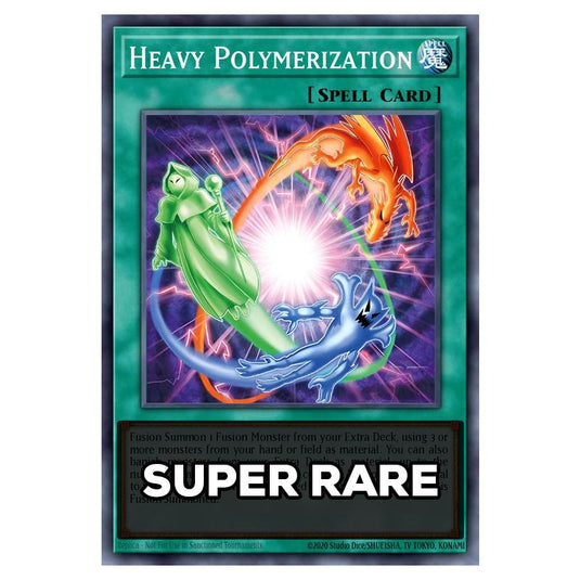Heavy Polymerization RA05-EN071 card from the Yu-Gi-Oh! set Rarity Collection 5