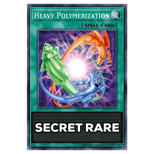 Heavy Polymerization RA05-EN071 card from the Yu-Gi-Oh! set Rarity Collection 5