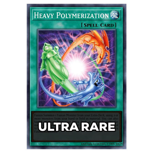 Heavy Polymerization RA05-EN071 card from the Yu-Gi-Oh! set Rarity Collection 5