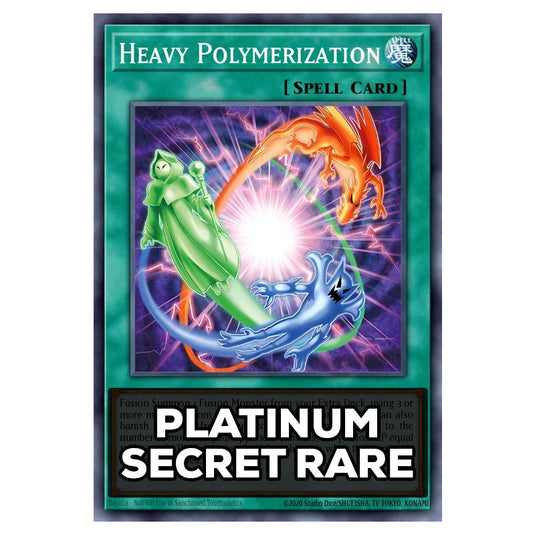 Heavy Polymerization RA05-EN071 card from the Yu-Gi-Oh! set Rarity Collection 5