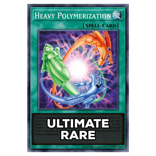 Heavy Polymerization RA05-EN071 card from the Yu-Gi-Oh! set Rarity Collection 5