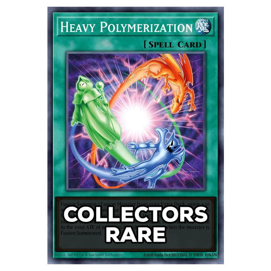 Heavy Polymerization RA05-EN071 card from the Yu-Gi-Oh! set Rarity Collection 5